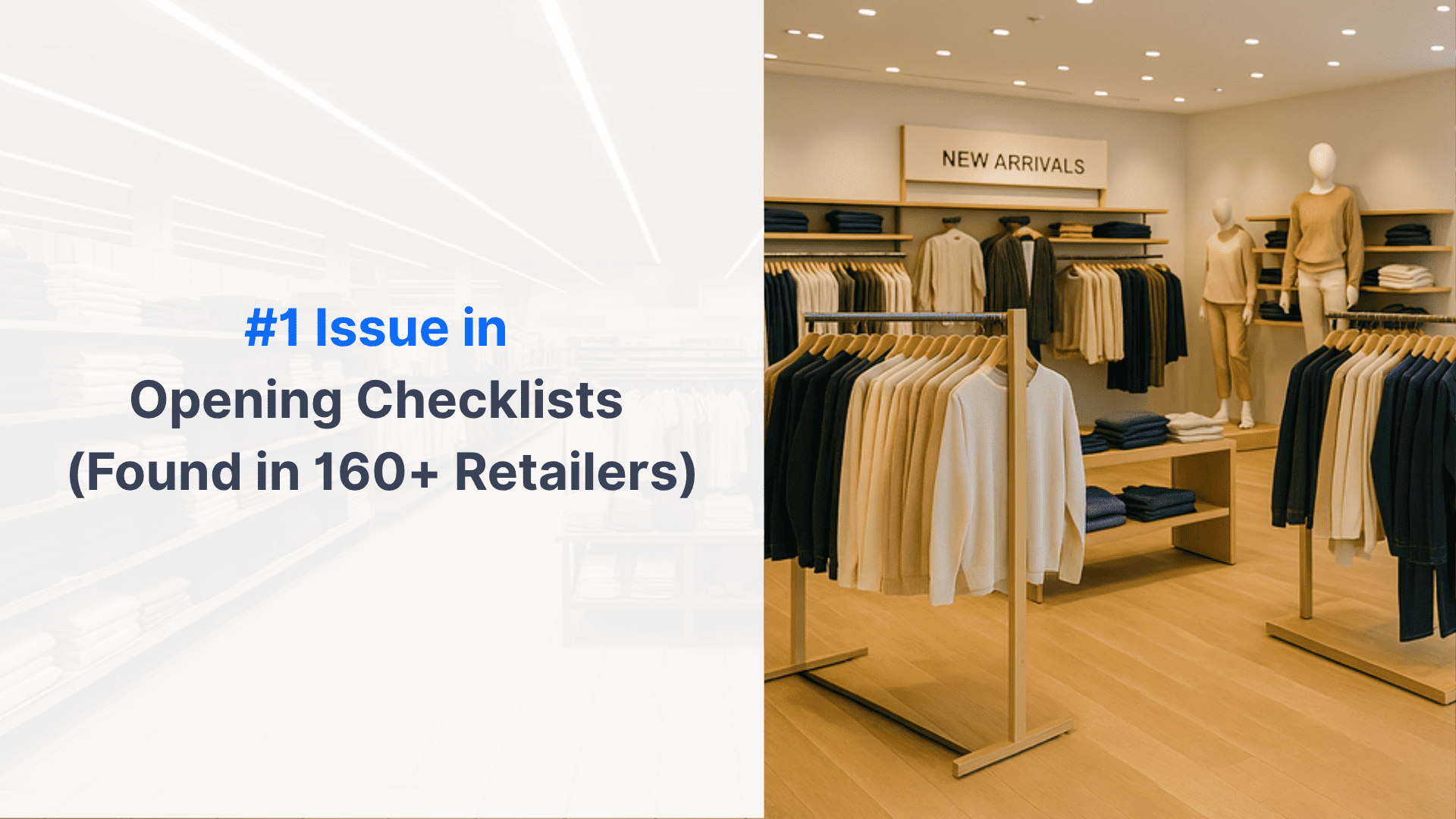 The #1 Issue in Opening Checklists (Found in 160+ Retailers)