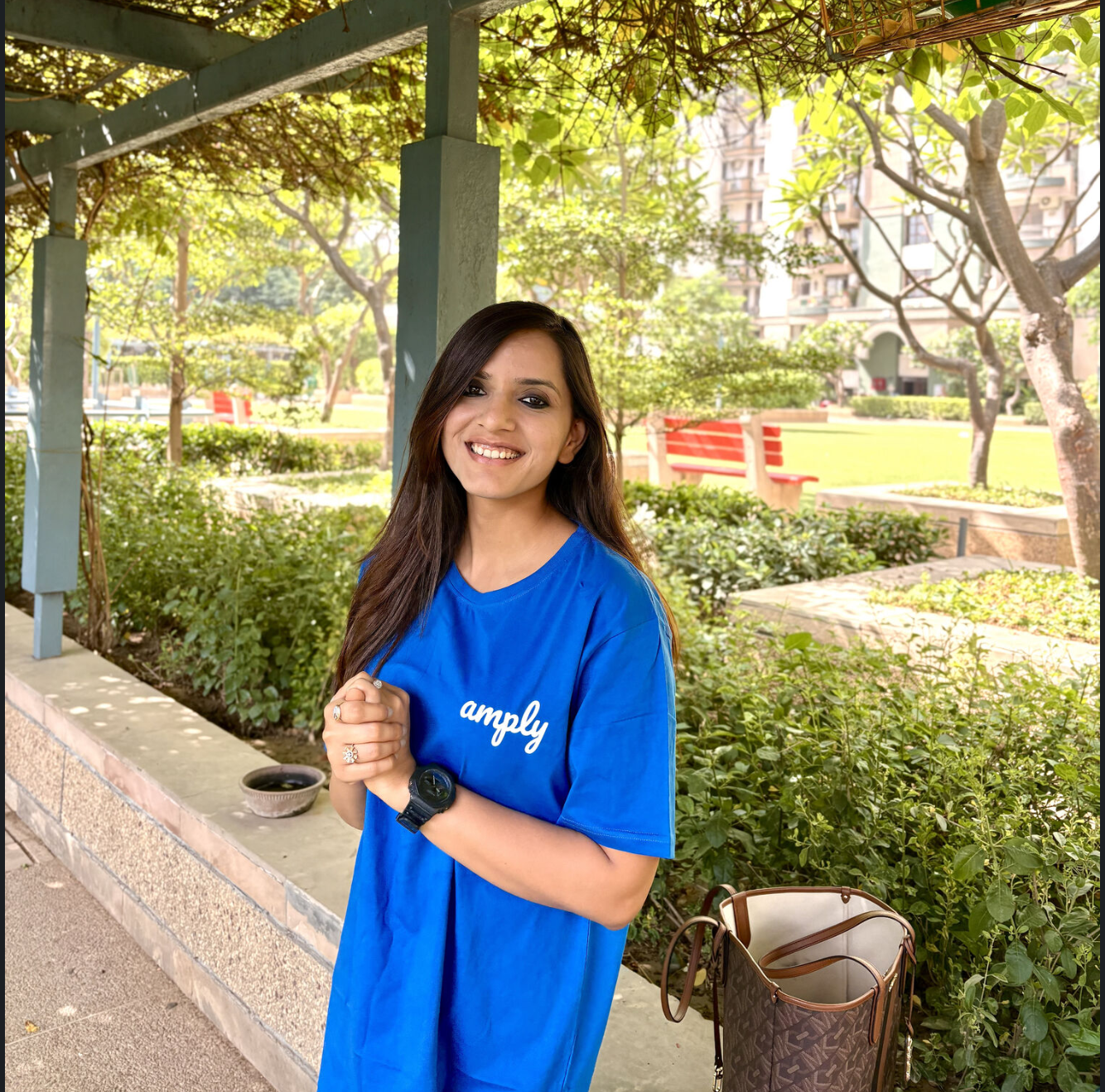 Anshika Parihar, co-founder of Amply