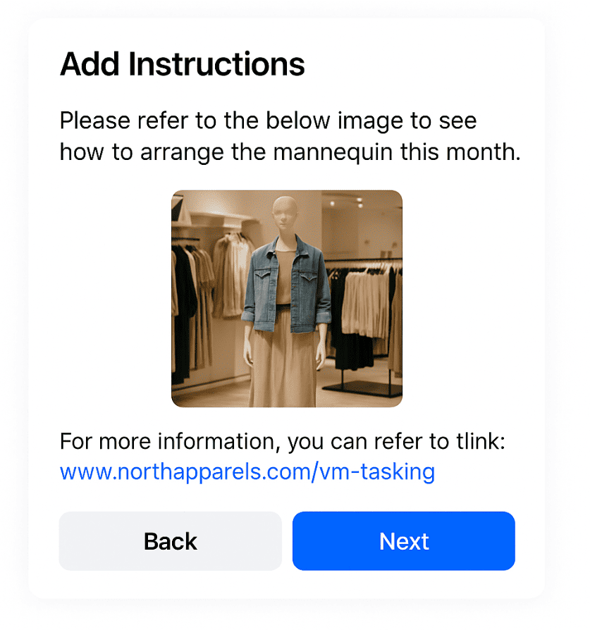 In-context instructions